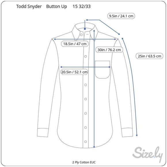 Todd Snyder Red Plaid 2 Ply Cotton‎ Button Up Shirt EUC 15 32/33 - Picture 9 of 9